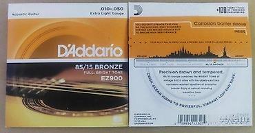 velika gitara: ŽICE ZA AKUSTIČNU GITARU DADDARIO EZ900 | Slanje po dogovoru ili — 2