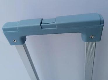 Putni koferi i torbe: Tvrdi kofer na točkiće – svetloplava boja - Materijal: čvrsta — 4