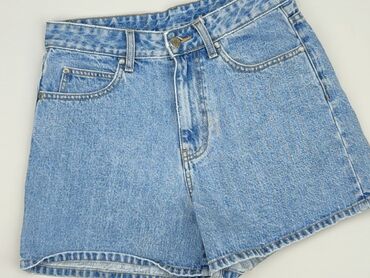 krótkie spodenki przed kolano jeansowe damskie: Shorts, M (EU 38), condition - Good