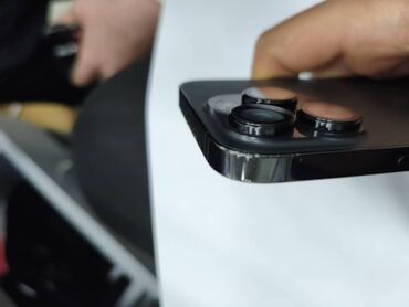 Apple iPhone: IPhone 14 Pro, Б/у, 256 ГБ, Black Titanium, Защитное стекло, 82 % — 6