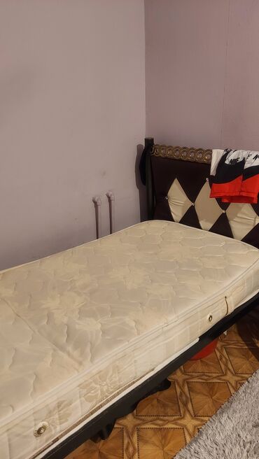 tək kravatlar: Б/у, Односпальная кровать, Без подьемного механизма, С матрасом, Без выдвижных ящиков, Азербайджан
