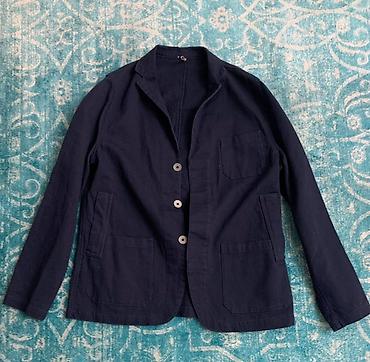 blazer: Три мужских пиджака в кэжуал-стиле. 1) Celio “Blue French Market” (La — 1