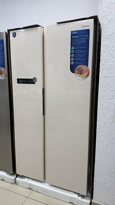 Холодильники: Холодильник Midea, Новый, Side-By-Side (двухдверный), No frost, 90 * 180 * 70 — 12