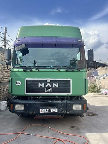 шмитц: Тягач, MAN, 1998 г., Тентованный — 1