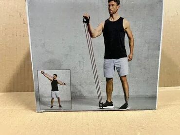 Rekviziti za vežbanje: Ekspander CRIVIT; Za efikasan trening celog telaJača i tonira mišiće — 7