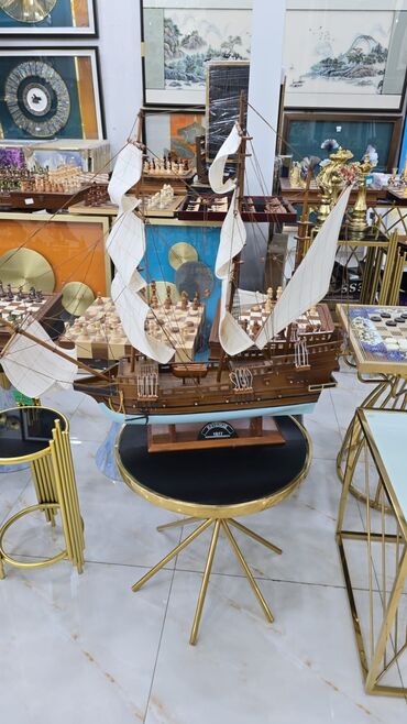 Gəmi modelləri: Gemı suvenırı. Yeni.olculere görə qiymət — 6