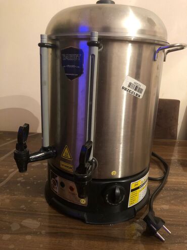 Qabyuyan maşınlar: İşlənmiş Elektrik Samovar, 10-dan çox l, Ünvandan götürmə