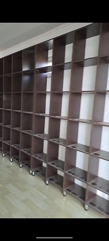 Rəf vitrinləri: Mağaza üçün modul rəf sistemi - Material: laminat/LDSP ağac əsaslı — 2