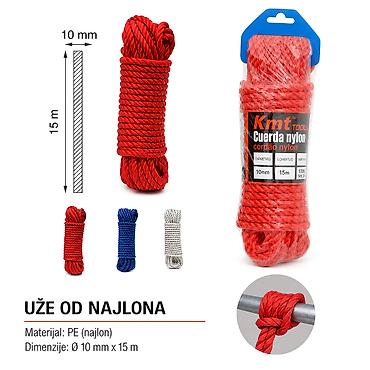 Naslov: Najlonsko uže 2406294-A Opis: Izdržljivo najlonsko uže