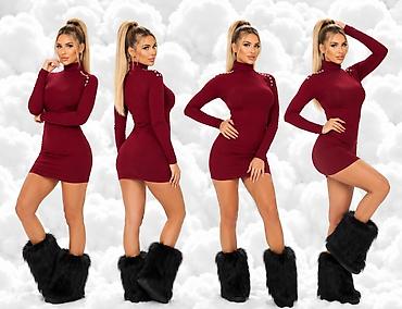 cotton vrbas: Haljina pamuk elastin super mekana pamuk trikotaža vel s m extra model — 1