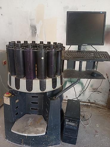 hava qurudan aparat: Avtomatik boya tonlaşdırma və qarışdırma avadanlığı komplekti - — 2