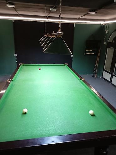 Bilyard masaları: Bilardo/Snuker masa komplekti - Peşəkar ölçülü snuker masası: geniş — 3