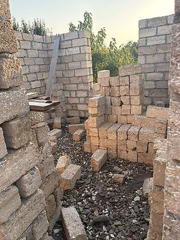 mal dili bitkisinin faydaları: Tikinti üçün natamam daş ev karkası - Material: keyfiyyətli daş — 4