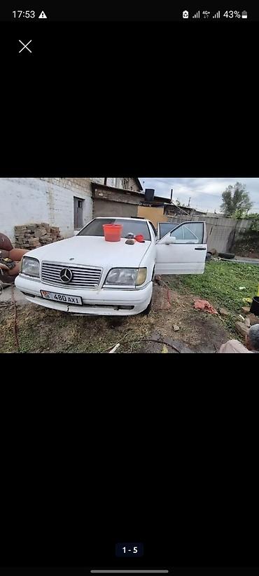 Mercedes-Benz S-Class: 1995 г., 5 л, Бензин, Седан