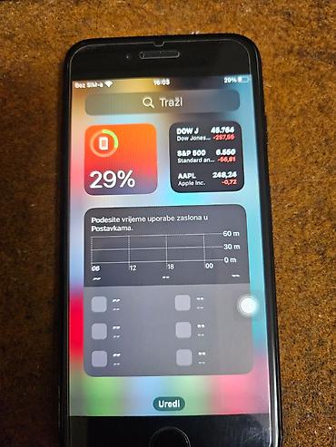 Apple iPhone: Apple iPhone 7, 32 GB, crna boja (Black)Telefon je potpuno ispravan — 6