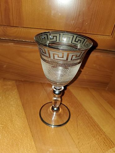 acar qabı: Qədəhlər, rəng - Gümüşü, Şüşə, 4 ədədli dəst — 2