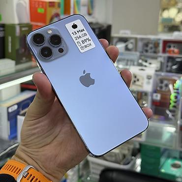 Apple iPhone: IPhone 13 Pro Max, Б/у, 256 ГБ, Pacific Blue, Защитное стекло, Чехол, Кабель, 89 % — 7