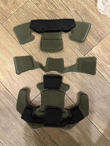 Motonəqliyyat: Airsoft kask/Motosiklet dəbilqəsi üçün daxili yastıq/qulplar dəsti - — 1
