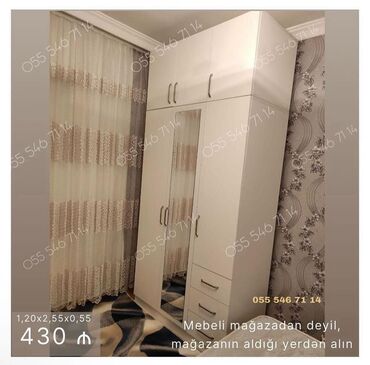 Divanlar: Yeni, 3 qapılı Düz dolab, Qarderob, paltar dolabı lalafo.az -da Divanlar: Yeni, 3 qapılı Düz dolab, Qarderob, paltar dolabı