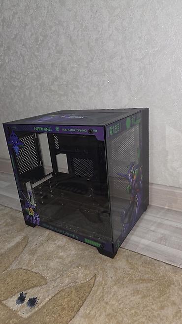 Корпусы ПК: Корпус ПК, Б/у, Micro-ATX, цвет - Черный — 1