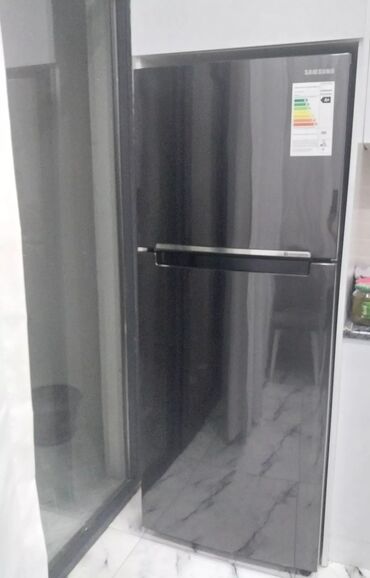 Холодильники: Б/у Холодильник Samsung, No frost, Двухкамерный, цвет - Черный