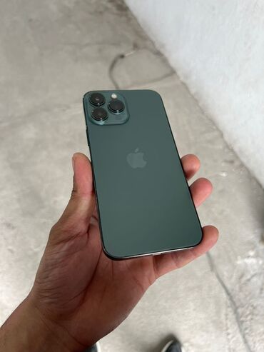 Apple iPhone: IPhone 13 Pro Max, Б/у, 256 ГБ, Alpine Green, Чехол, 86 %