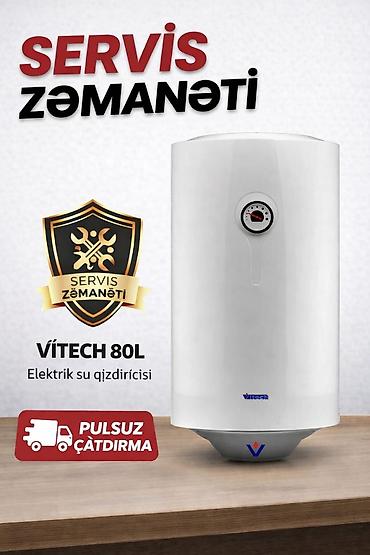 Ariston 80 l, Yeni, Kredit yoxdur, Pulsuz çatdırılma, Rayonlara çatdırılma