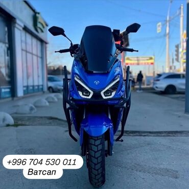 Макси-скутер Yamaha, 150 куб. см, Бензин, Новый, В рассрочку