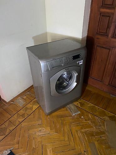 paltaryuyan 2 ci əl: Paltaryuyan maşın Hotpoint Ariston, 5 kq, İşlənmiş, Avtomat, Qurutma var, Kredit yoxdur, Ünvandan götürmə — 2