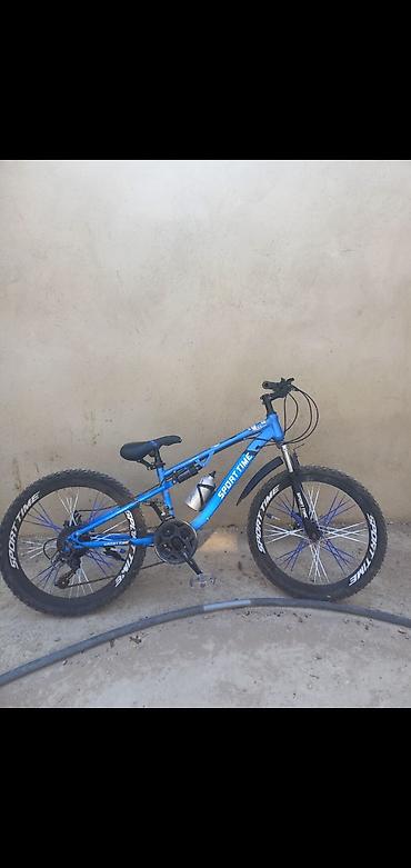 trex marlin 5: Sport Time uşaq/youth dağ velosipedi masazırdadı. arxa kreli də — 1