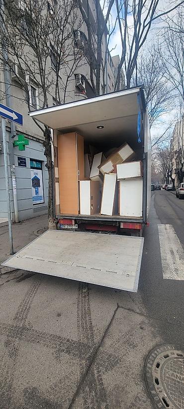 prevod na srpski: Usluga: Odvoz starog nameštaja i kabastog otpada kombijem s rampom - — 1