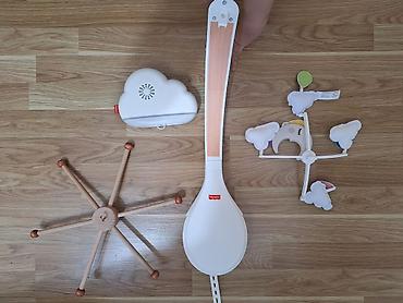 Beşik üçün asma oyuncaqlar: Fisher-Price buludlu beşik/körpə çarxı (mobil) Fisher-Price körpə — 1