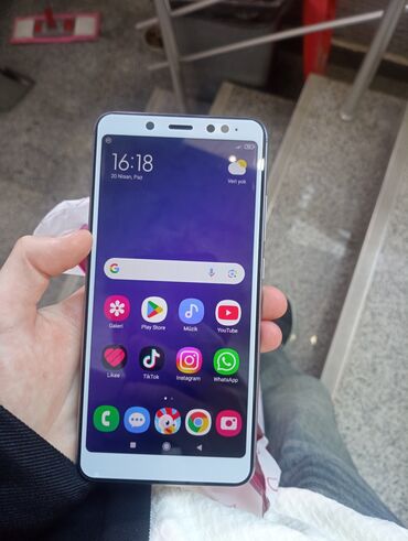 xiaomi 15 qiyməti: Xiaomi Redmi S2, 64 GB, rəng - Ağ, 
 Barmaq izi, İki sim kartlı