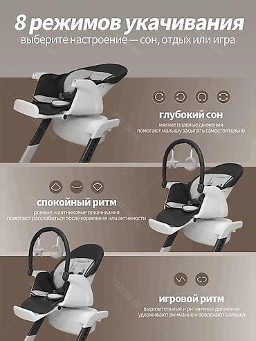 электрокачеля: Многофункциональный детский стульчик 3-в-1 Ticvivi TY668F - Форматы — 7