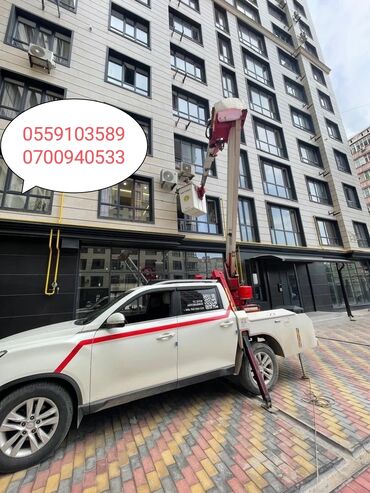 мерседес манипулятор: Автовышка, 12 м