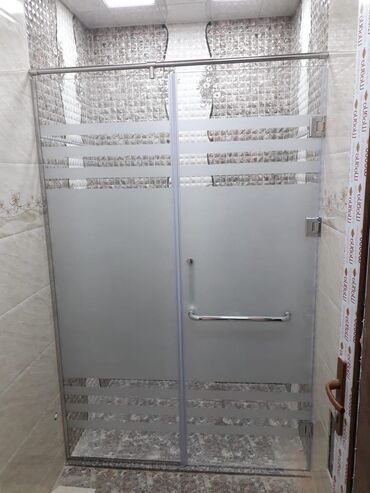 Duş kabinaları, arakəsmələr: Yeni Arakəsmə, Künc üçün, Pulsuz çatdırılma — 3