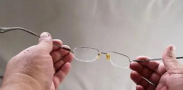 Naočare: SEIKO Titanium dioptrijski ram JAPAN 17 grama. Made in JAPAN — 8