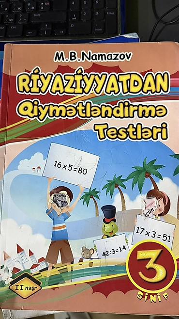 2 ci sinif defteri: Məktəb dərs vəsaitləri dəsti - Riyaziyyat – 6-cı sinif üçün — 9