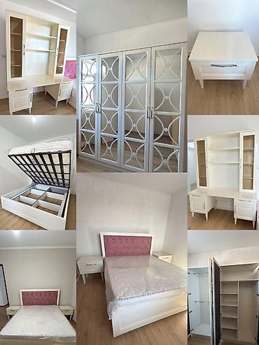 1250: Membran materiallı bazalı yataq dəsti Tərkib: - 4 qapılı güzgülü — 1