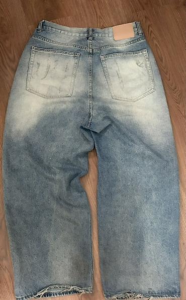 acne studio: Джинсы, Бэгги, Высокая талия, Вареные, L — 3