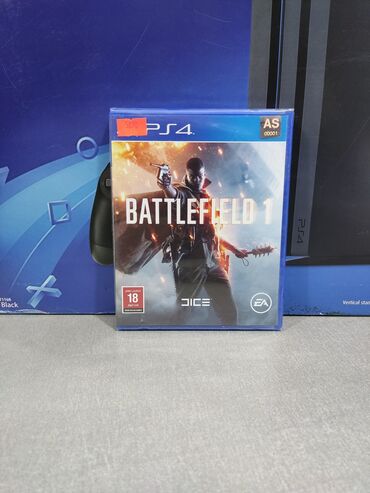 ps ucuz: Battlefield 1, Шутер, Новый Диск, PS4 (Sony Playstation 4), Самовывоз, Бесплатная доставка, Платная доставка