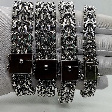 Серебряные цепочки: Цепочка, Проба 960, Мужские, Новый — 24