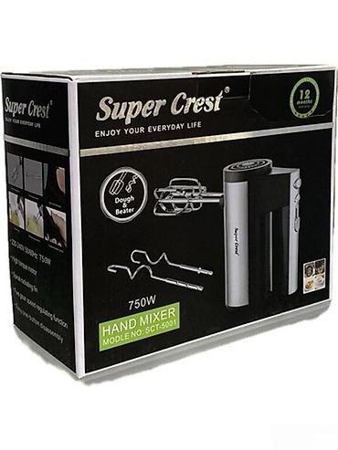 ucuz blender: Blender "Super crest 5012"Əsas Xüsusiyyətlər: Güc: 750 Vt Sürət sayı — 2