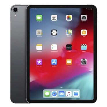 apple ipad pro 2018: Планшет, Apple, память 64 ГБ, 12" - 13", Wi-Fi, Б/у, Классический цвет - Серый