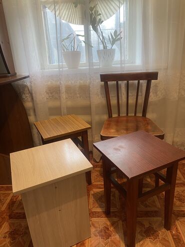 стул к письменному столу: Стулья Для кухни, Без обивки, Б/у