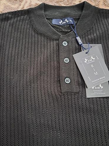 кастум шым: Эркектердин футболкасы, 3XL, Жаңы, түсү - Кара — 2