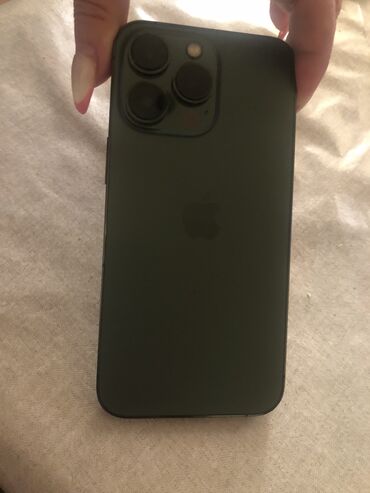 ucuz işlənmiş telefon: IPhone 13 Pro, 128 GB, Yaşıl, Barmaq izi, Face ID