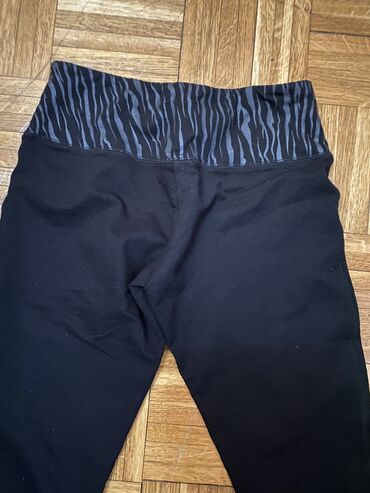 pantalone helanke tamno borda bojaa: S (EU 36), color - Black, Animal