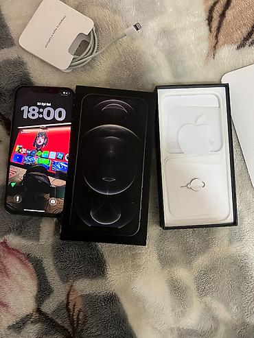 Apple iPhone: IPhone 12 Pro Max, 128 GB, Jet Black, Face ID — 19