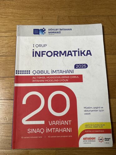 Digər kitablar və jurnallar: Informatika 20 sınaq, teze